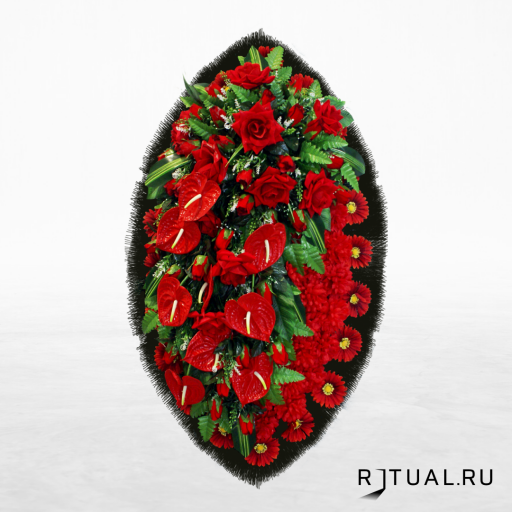 Венок 1,4 м "АВТОРСКИЙ"