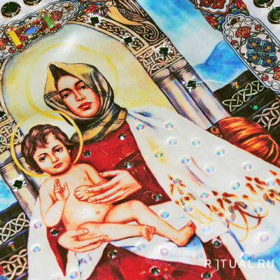 Комплект в гроб «АРМЯНСКОЕ» (покрывало, подушка)